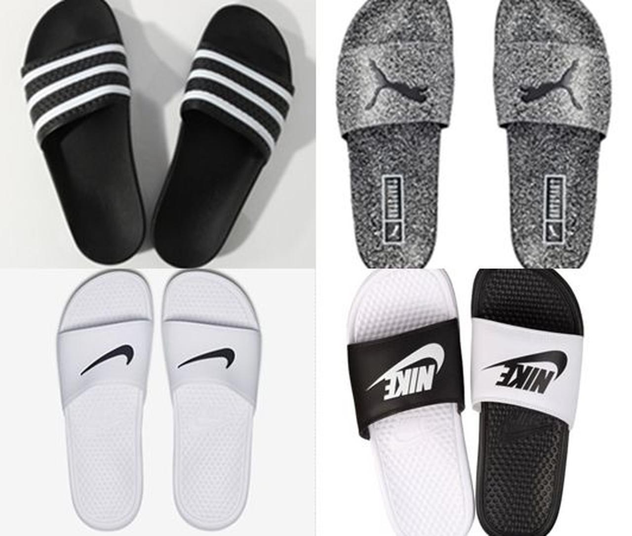 セレブたちも愛用 今年っぽくアップデートするならスライドサンダルを!