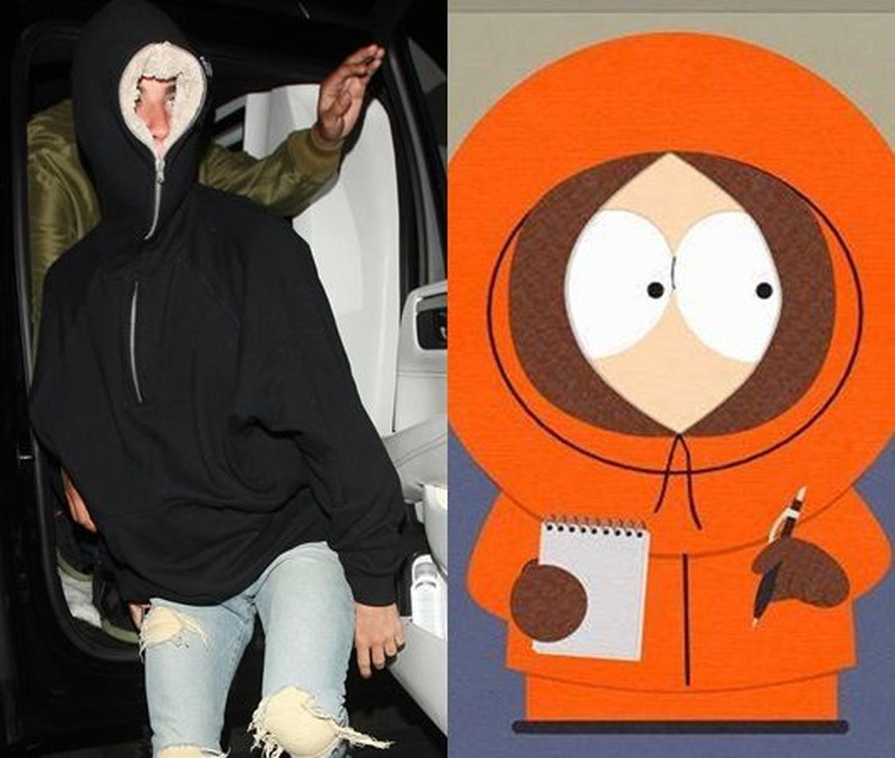 ジャスティン・ビーバー、アニメ『サウスパーク』ルックでリタ・オラと夜遊び