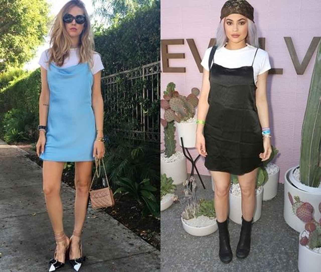 これが今年の新定番! おしゃれセレブも飛びつくキャミソール+白Tコーデ