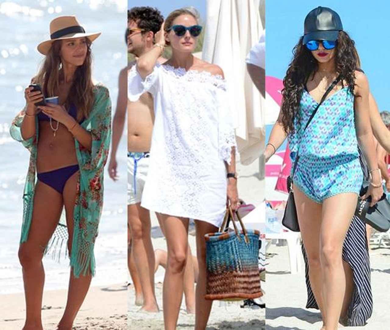 海やプールで着たい!水着の上からさっと着られる便利でオシャレなビーチウェア