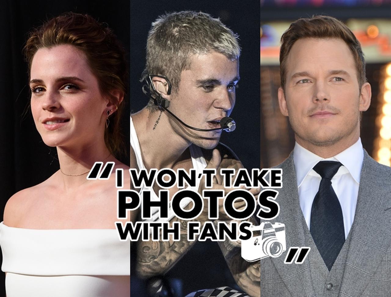 セレブならではの苦悩とは？「ファンと写真を撮らないセレブたち」