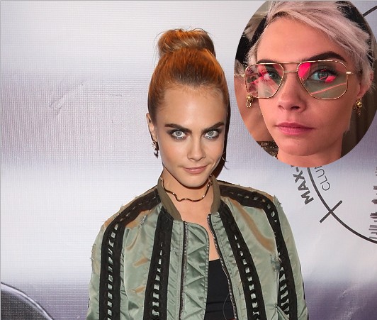 人気モデル兼女優のカーラ・デルヴィーニュ、ピクシーカットで男前度アップ