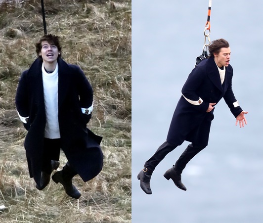 【写真アリ】1Dハリー・スタイルズ初のソロMVで危険な撮影に挑戦