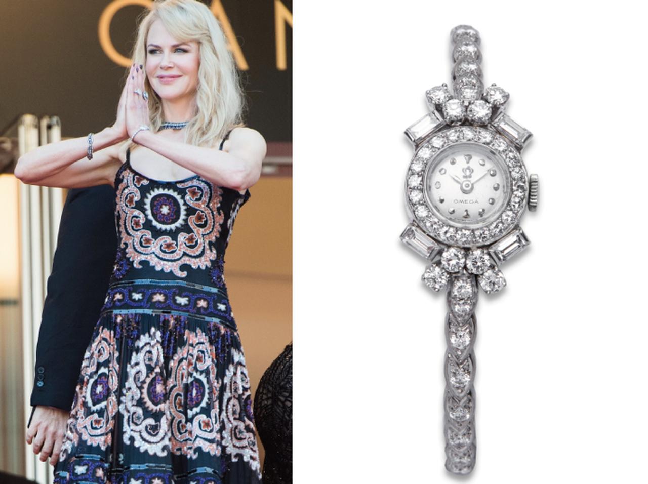 “カンヌの女王”ニコール・キッドマンが着用したのは、オメガのヴィンテージウォッチ