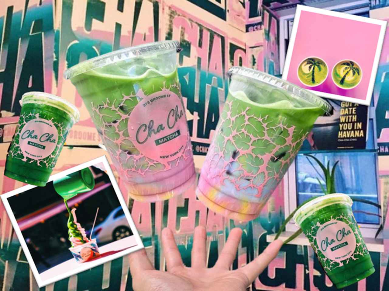 あのユニコーン・フラペチーノならぬ「レインボー抹茶ドリンク」がNYで大ブーム