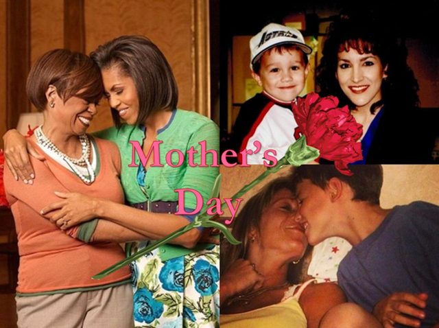 幼少期や親子ショットなど貴重写真で祝ったセレブの「母の日」特集