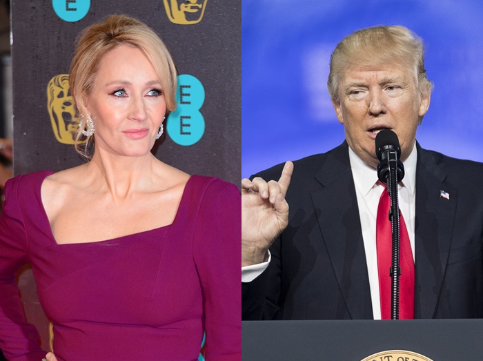『ハリー・ポッター』J・K・ローリングがトランプ大統領を「ちっぽけな男」と呼ぶ