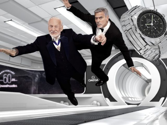 月面で初めて着けられたオメガの時計の誕生60周年を豪華セレブがお祝い