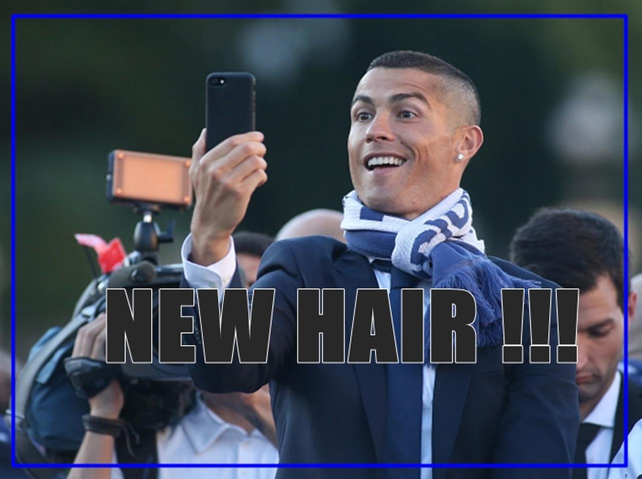 不評!? クリスティアーノ・ロナウドが丸刈りヘアにした理由を激白