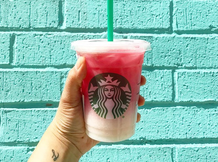 スタバが「裏メニュー」だった「オンブレ・ピンク・ドリンク」を公式発売