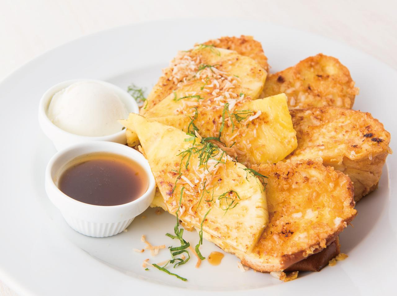 セレブ御用達の「サラベス」 から、新作『パイナップルマカデミアフレンチトースト』が登場