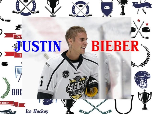 ジャスティン・ビーバーがアイスホッケーを通じてテロ被害者を支援