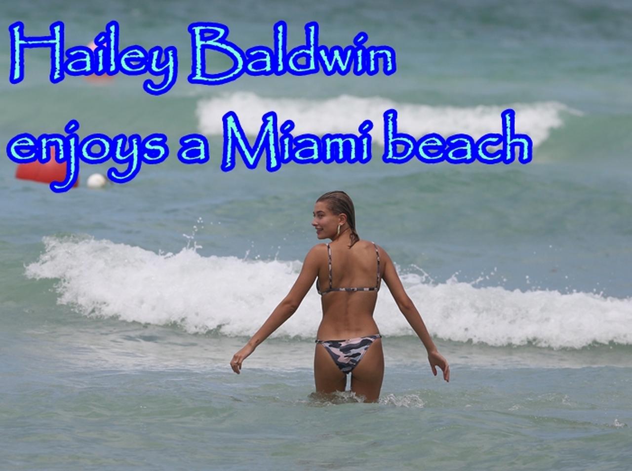 ヘイリー・ボールドウィン、引き締まったお尻は憧れの的