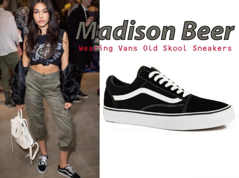【セレブの私服】ジャスティンに発掘されたシンガー、マディソン・ビアーのVansコーデ