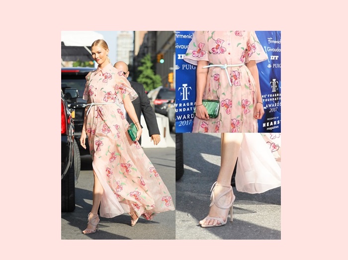 カーリー・クロス、賢い小物選びで可憐なドレスアップスタイルに