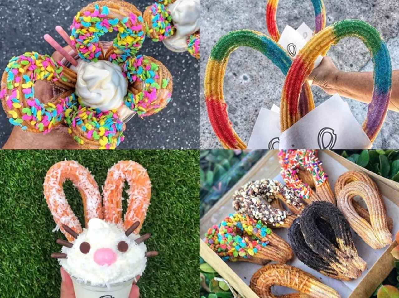 「チュロス」を使ったフォトジェニックなスイーツがSNS映えすると大ブーム中