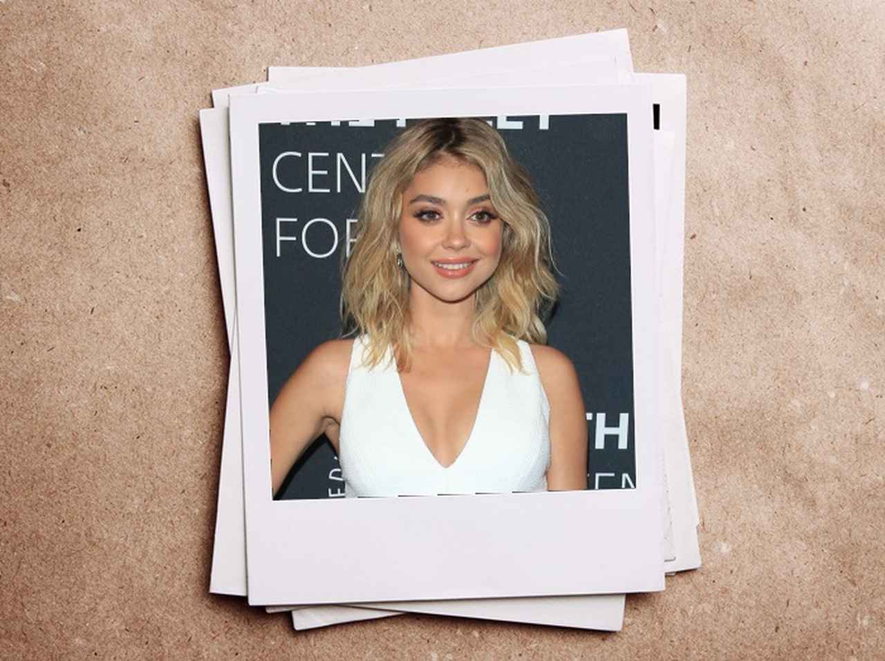 かっこつけたつもりが…、サラ・ハイランドの「失敗フォト」が可愛い