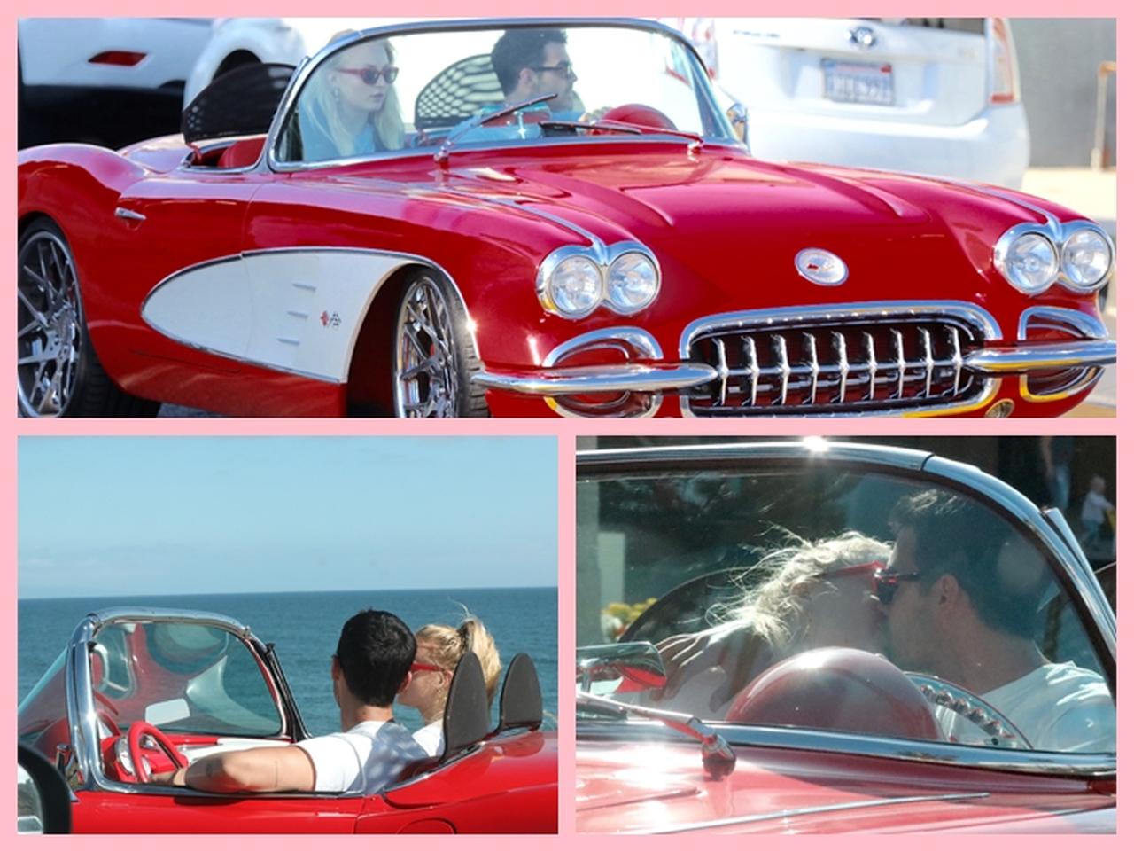 これは映画の撮影?ジョー・ジョナス&ソフィアのデートが撮影みたい