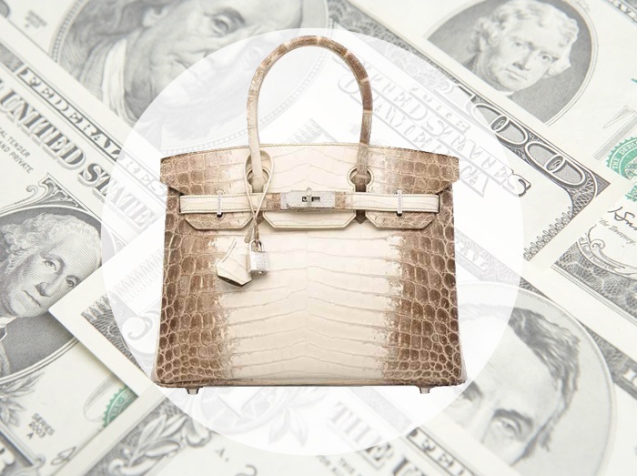エルメスのダイヤ付き「バーキン」が史上最高額で落札される