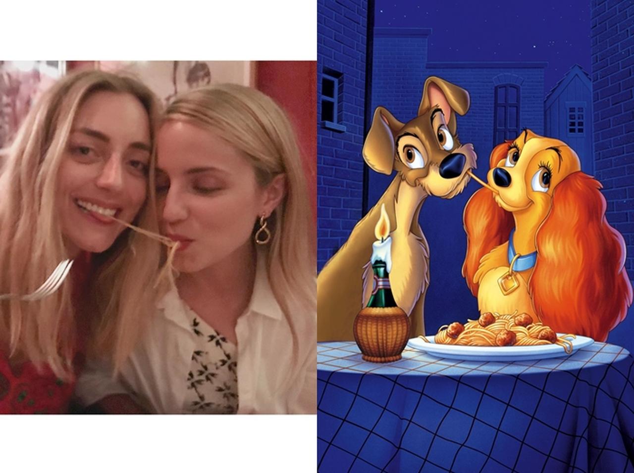 『グリー』ディアナ・アグロン、ディズニー名作のあのシーンを友人とコピー