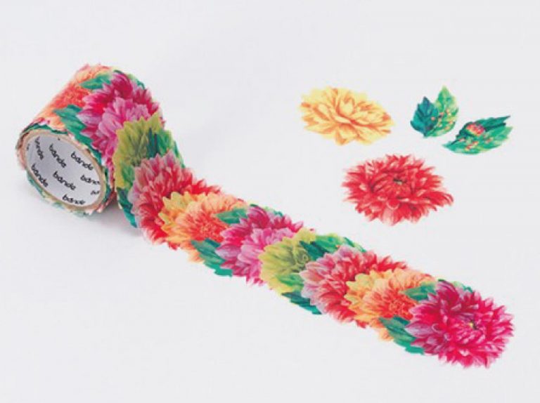 カワイイ!1枚ずつめくれる、カラフルなマスキングテープ