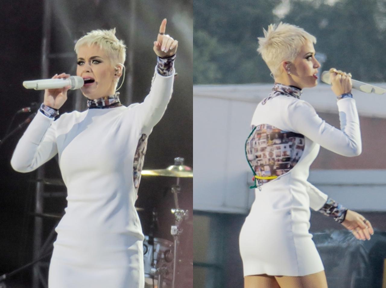 ケイティ・ペリーが英慈善公演での衣装に忍ばせたテロ犠牲者たちへの想いが泣ける