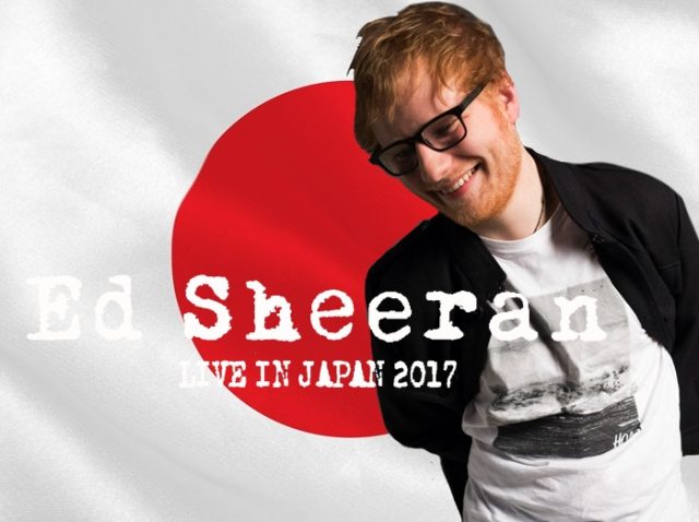 【速報】エド・シーランの来日公演が決定！　エド熱望の武道館公演も
