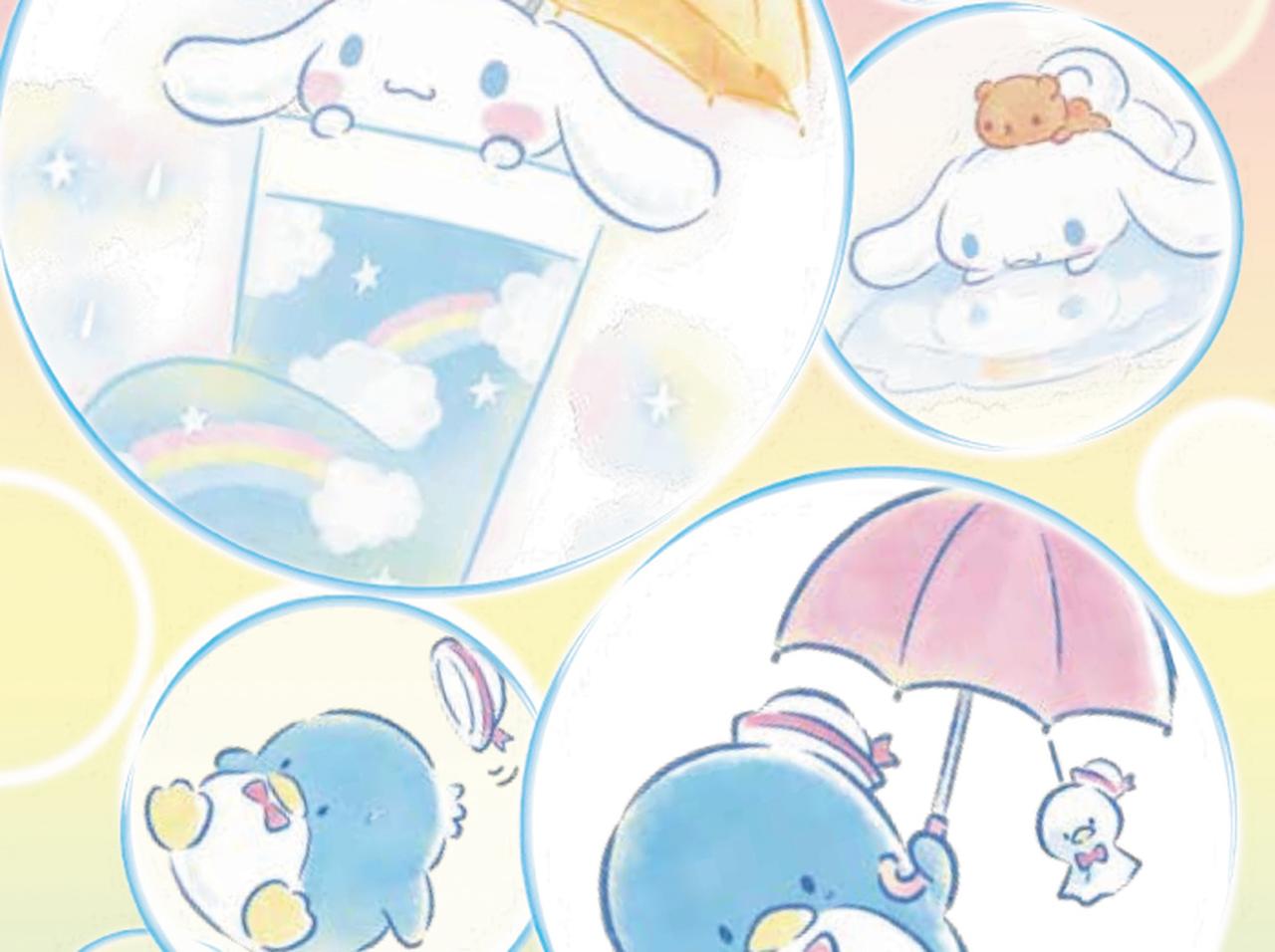 梅雨空も楽しく！人気サンリオキャラ「シナモロール」「タキシードサム」のコラボグッツが登場