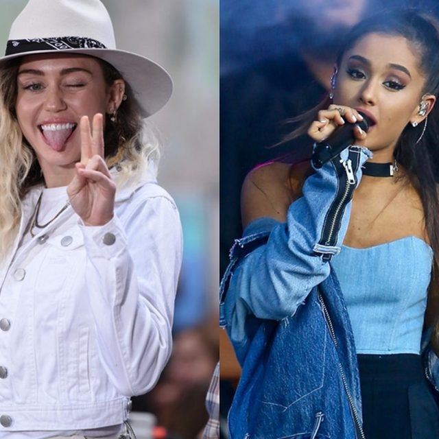 アリアナ･グランデ＆マイリー・サイラス、あの曲を披露し固い絆を見せ付ける
