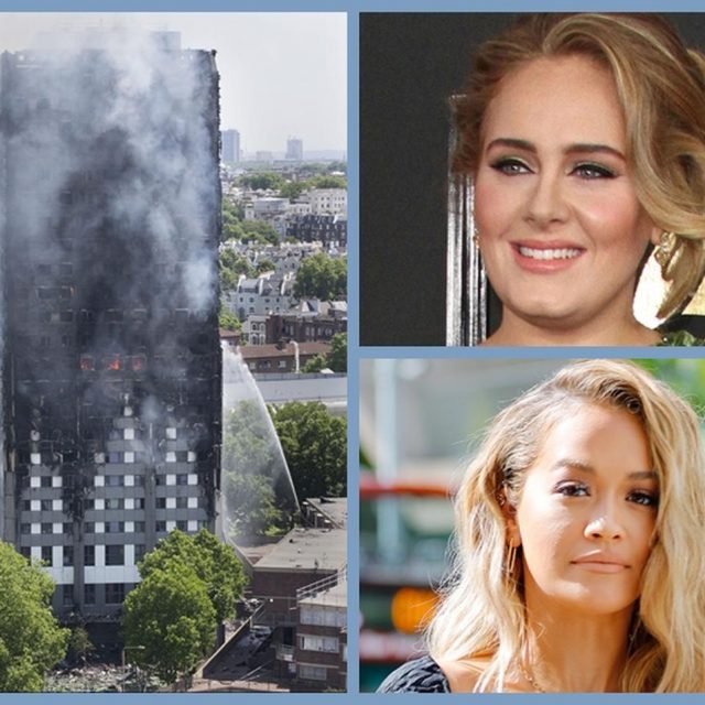グラミー賞歌手アデルも現場へ　ロンドン高層住宅火災の被害者たちにセレブが支援の手