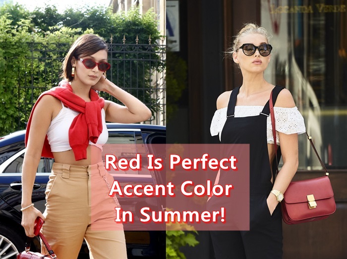 絶妙なアクセントに！この夏は「赤」を巧みに取り入れたもの勝ち