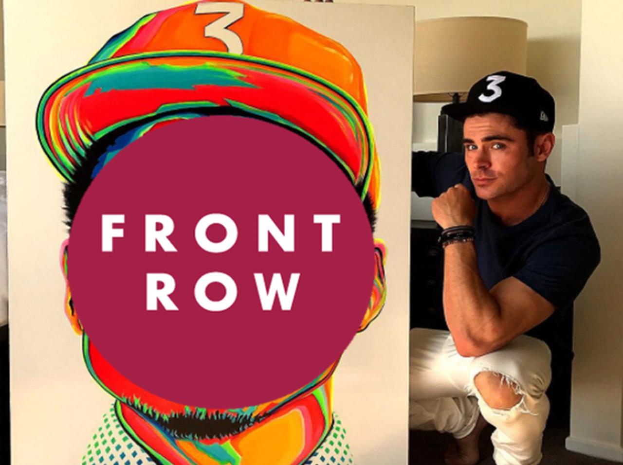 ザック・エフロン、リスペクトするチャンス・ザ・ラッパーとお揃いのキャップ被る