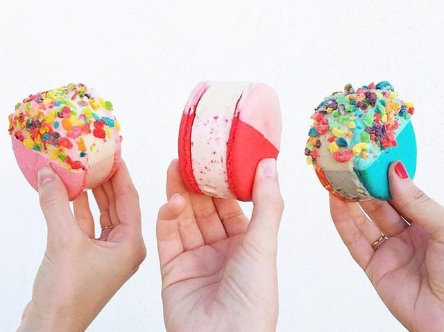 まるで夢のコラボ！インスタ映え確実なマカロン×アイスが登場