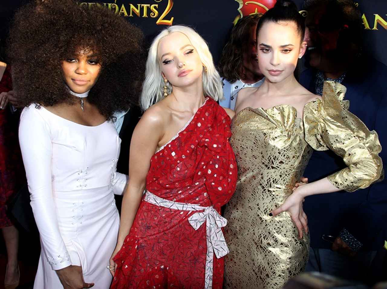 『ディセンダント2』のプレミアにディズニースター集結!