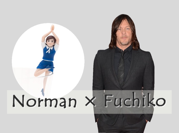 『ウォーキング・デッド』ダリル役ノーマン、コップのフチ子との2ショットをアップ