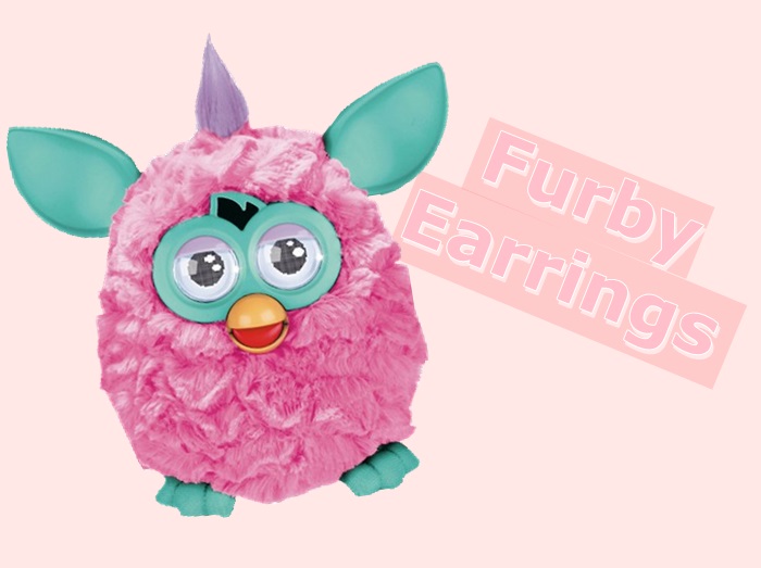 90年代に一世を風靡した、懐かしのファービーがピアスになって登場!?