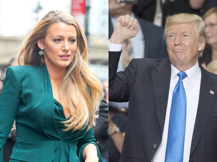 『ゴシップガール』のブレイク・ライヴリー、トランプ大統領の発言に反発