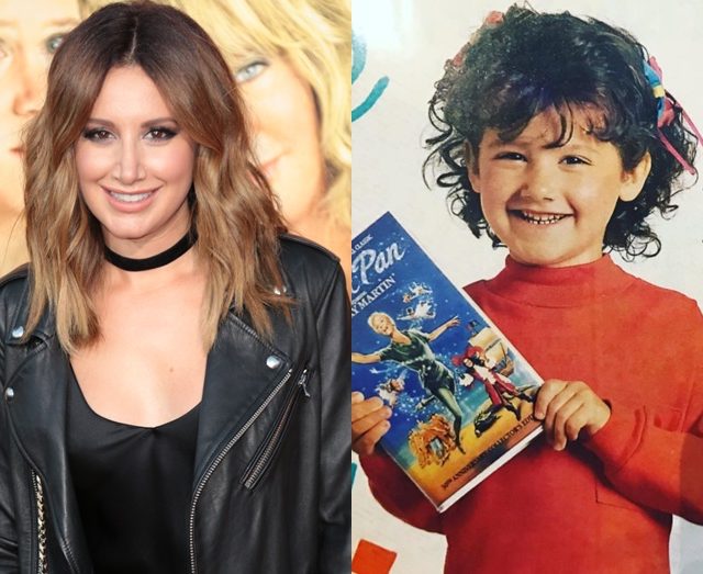 女優アシュレイ・ティスデイル、3歳当時の宣伝写真が可愛すぎる