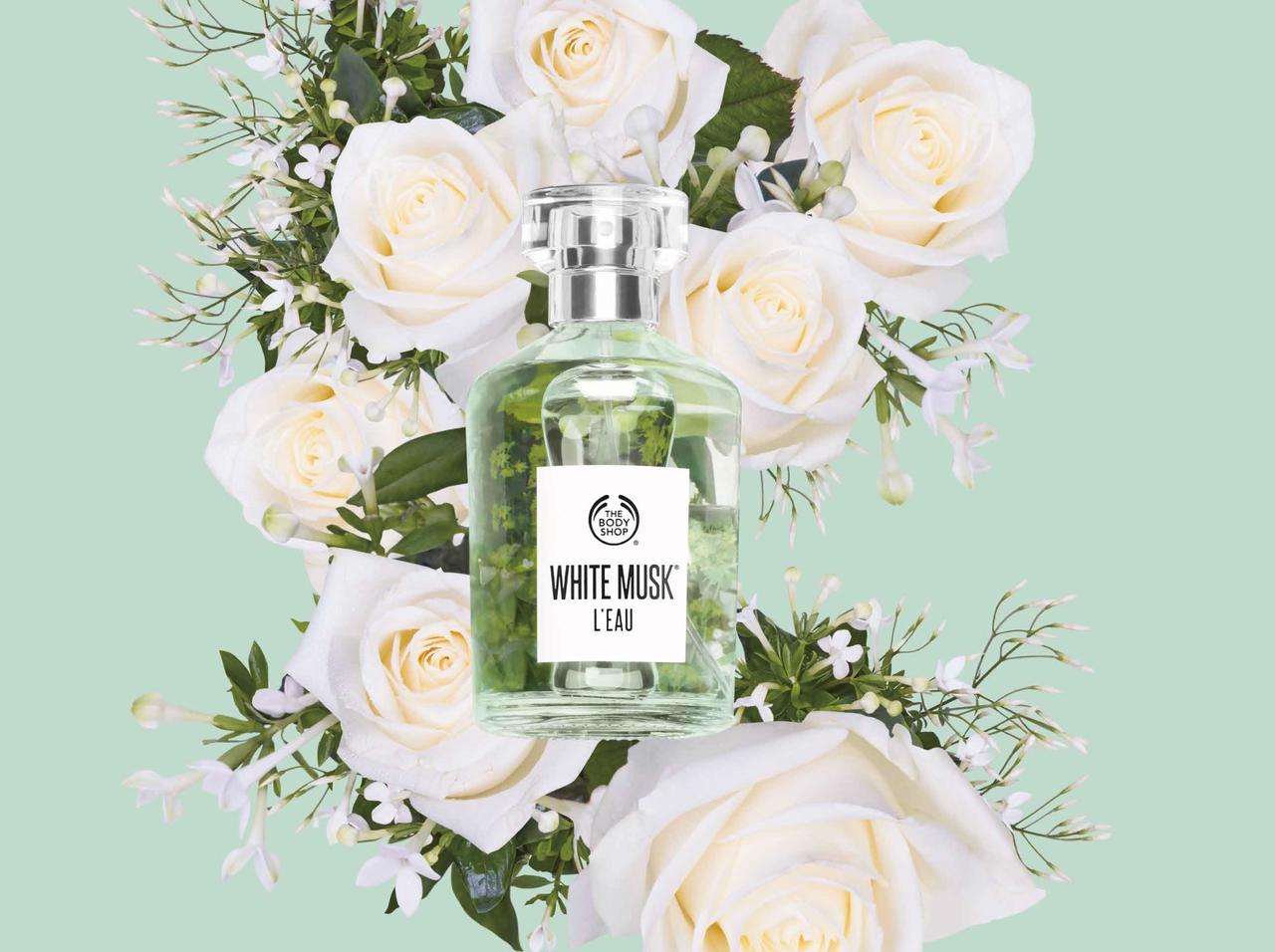 ザ・ボディショップの新作は、 “水”という名の新しいホワイトムスクの香り