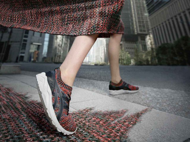 「アシックスタイガー」の新作はクールなニット素材