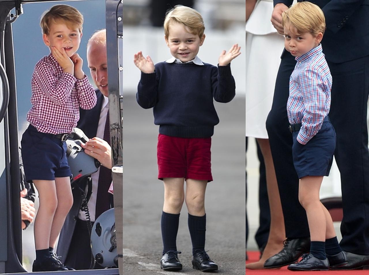 英ジョージ王子がショートパンツばかり履いている理由 じつは暗黙のメッセージが！