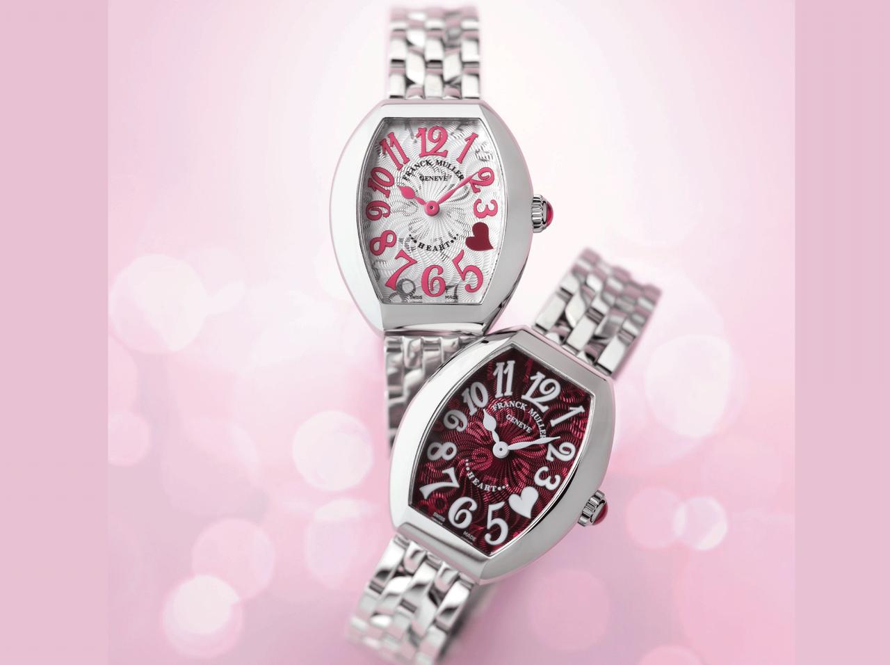 フランク ミュラーのキュートな「ハート トゥ ハート」コレクション、新色は各50本限定発売