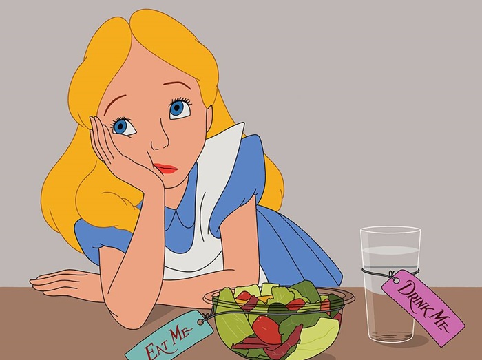現代社会をチクりと刺すディズニーキャラクターのイラストが伝えたいこと