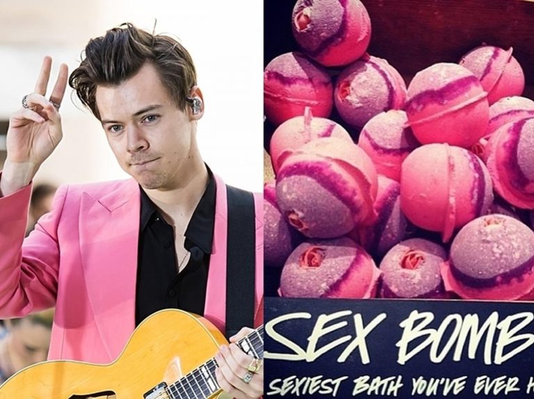 LUSHが1Dハリー・スタイルズに「セクシー・ダイナマイト」100個をプレゼント