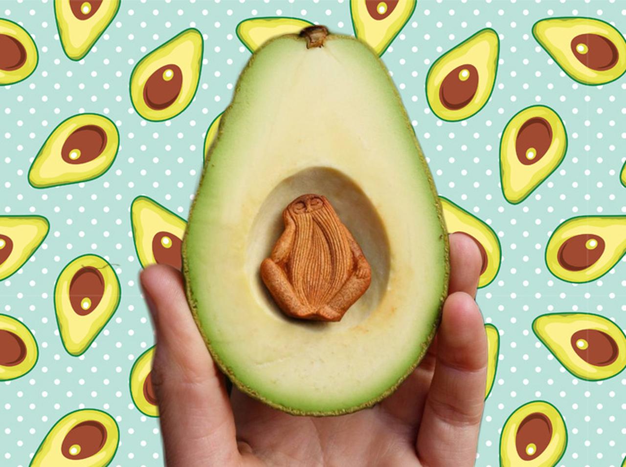 捨てずにアートに!アボカドの種に彫られた森の妖精たちに癒される