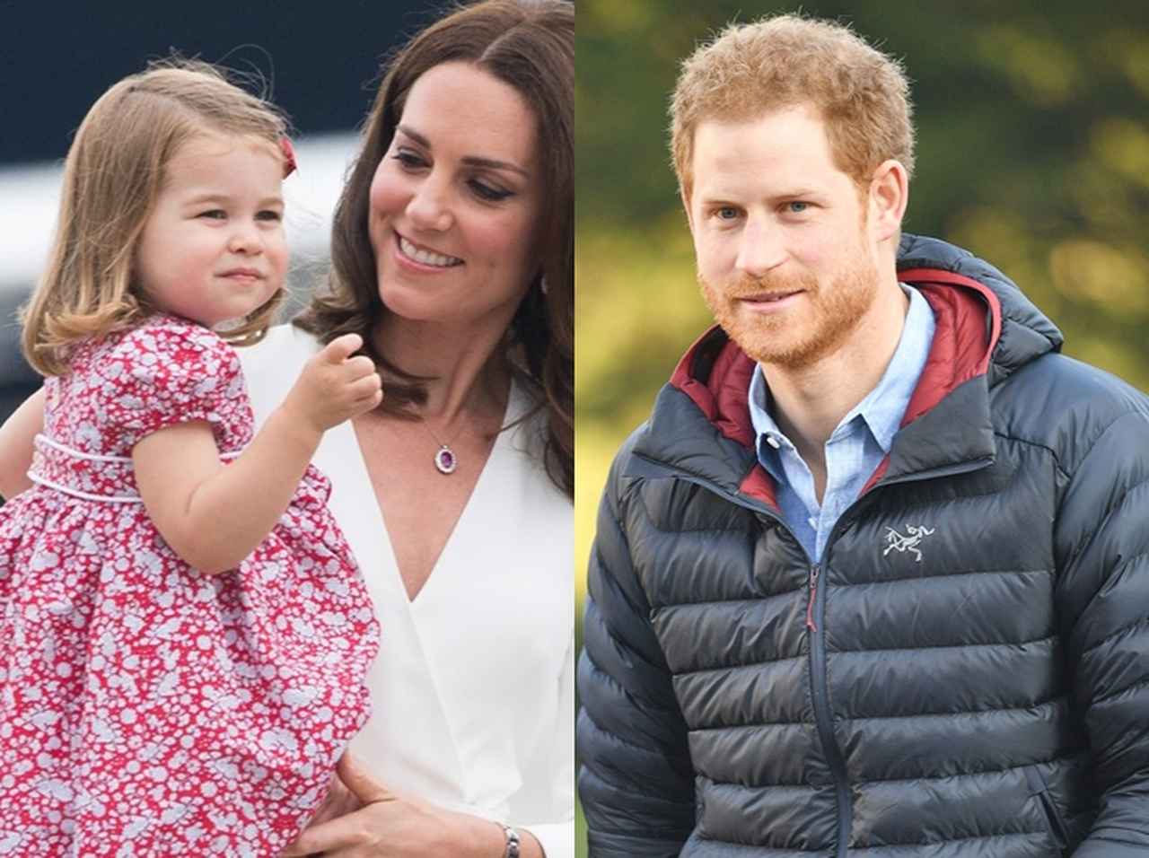 英シャーロット王女、叔父であるヘンリー王子のおさがりを完璧に着こなす