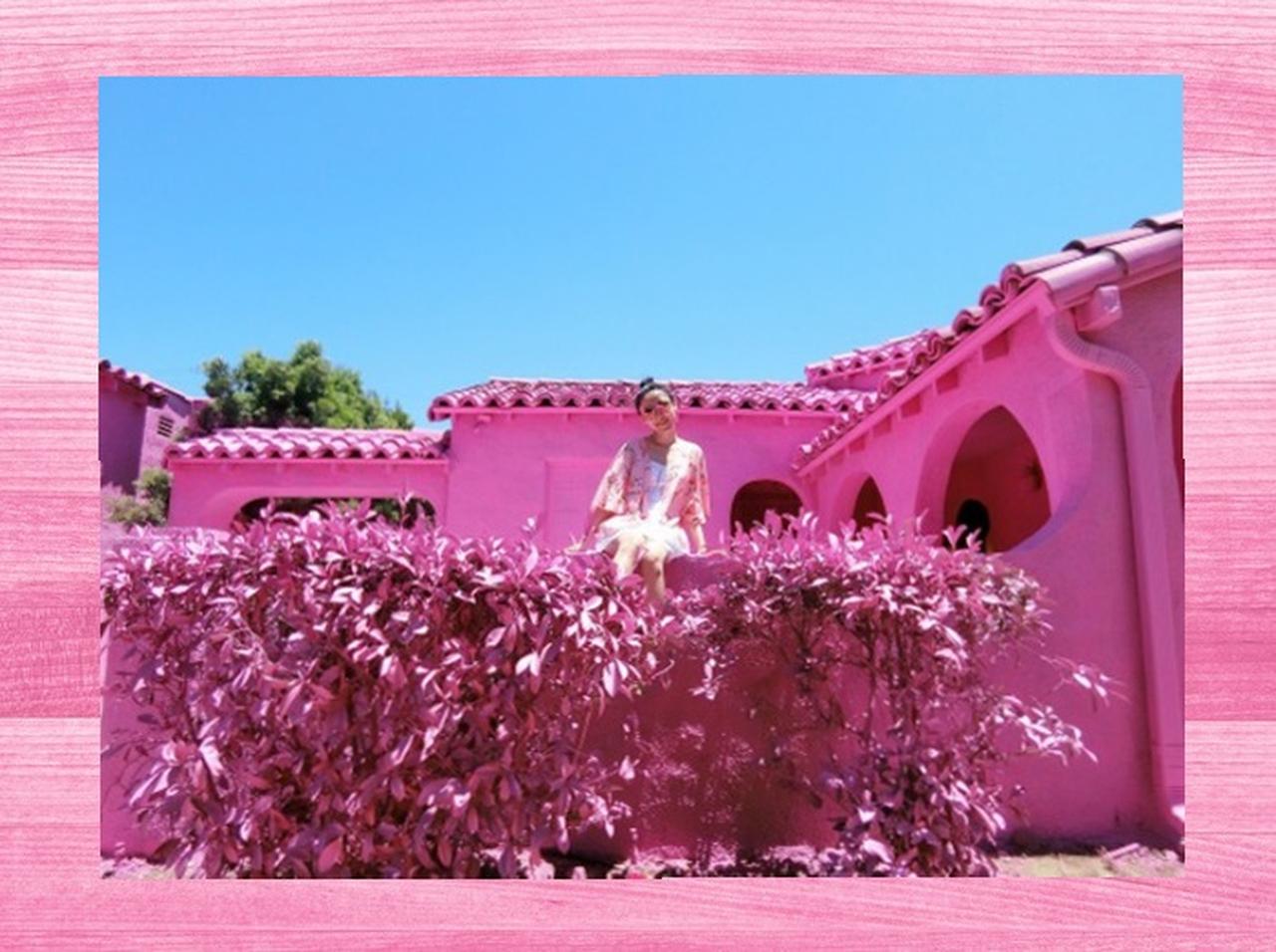取り壊し寸前の家をピンクに塗った「ピンクハウス」が話題のインスタスポットに