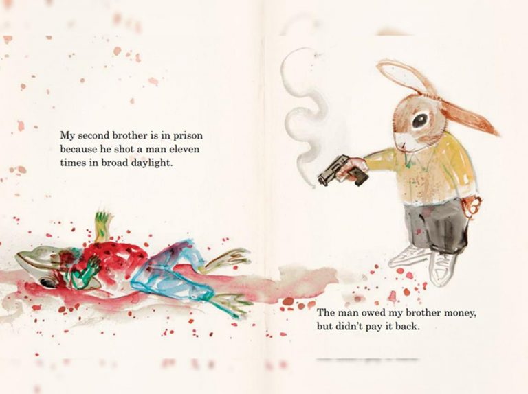 「お兄ちゃんはみんな犯罪者」実話が題材の衝撃的すぎる大人の絵本が伝えたい事