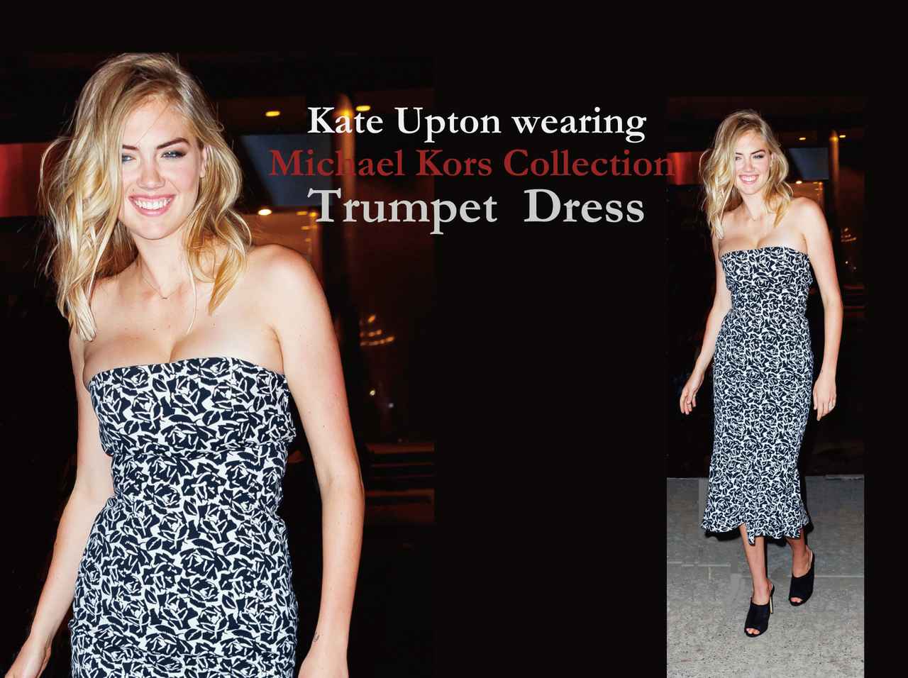 この秋注目はトランペットドレス!マイケル・コースの新作を人気モデルが着こなして話題