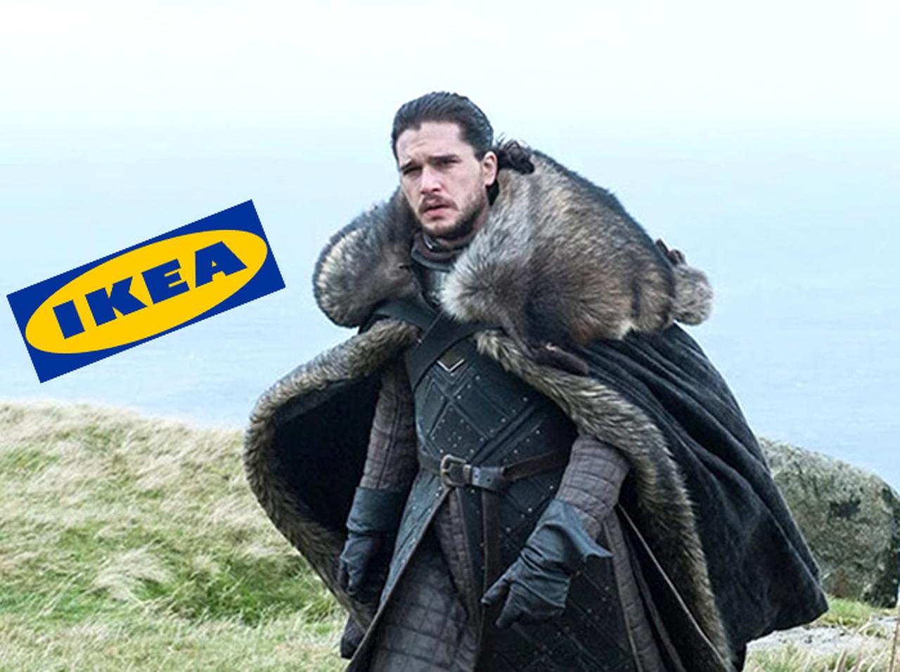 大人気ドラマのあの衣装はじつはイケアのカーペットだった!イケアが作り方を指南